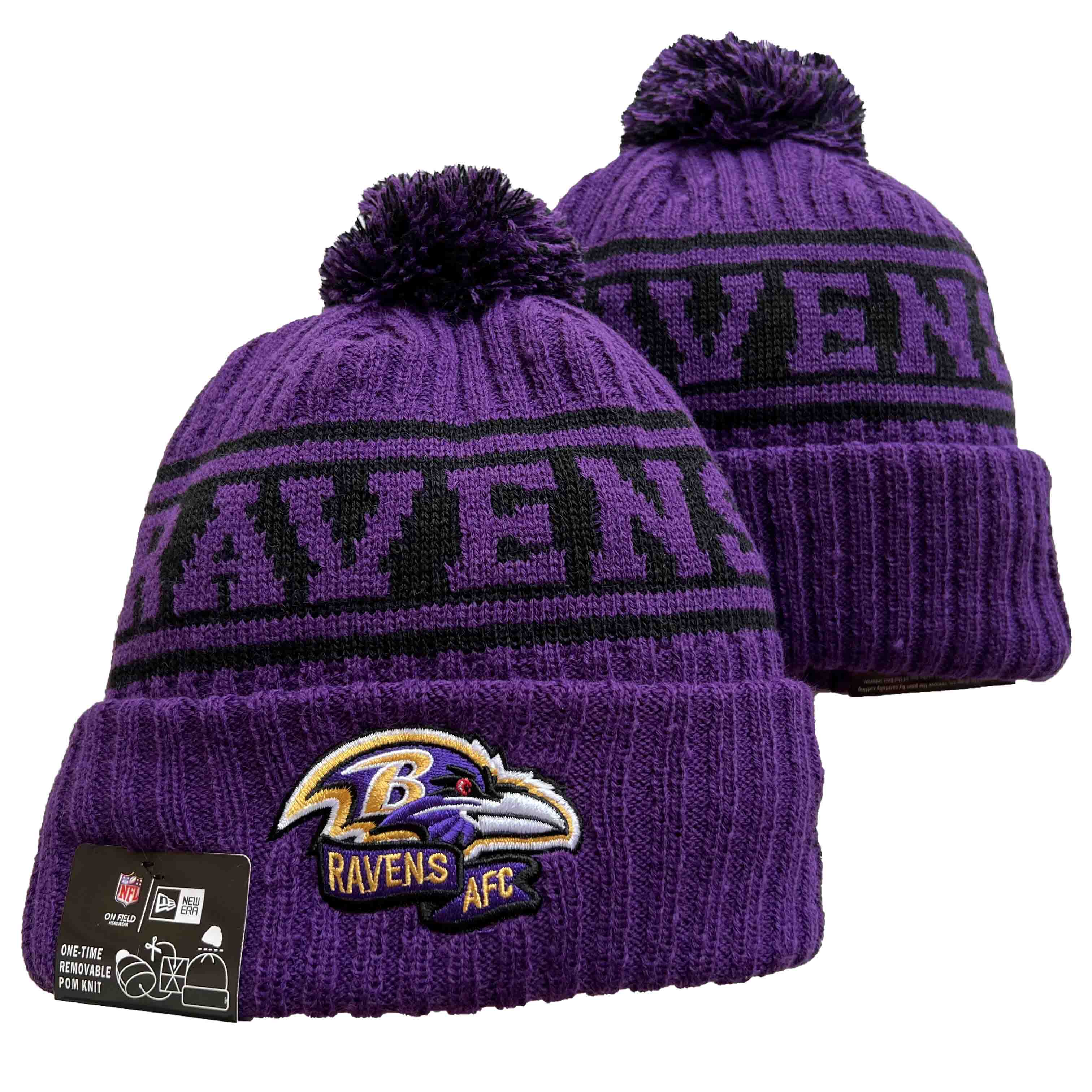 Baltimore Ravens 2025 Knit Hats 004